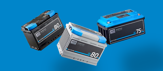 AGM-Batterien in vier Serien