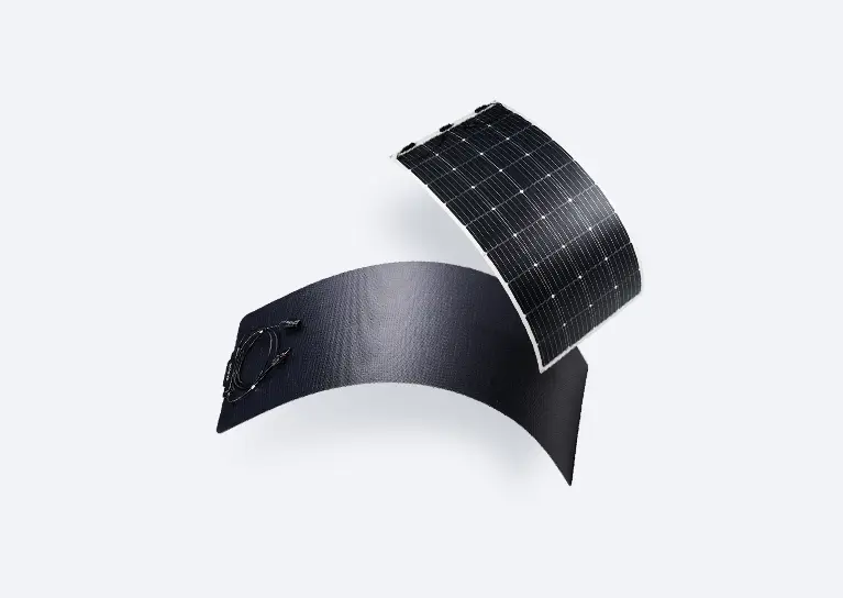 Flexible Solarmodule - besonders leicht und biegsam
