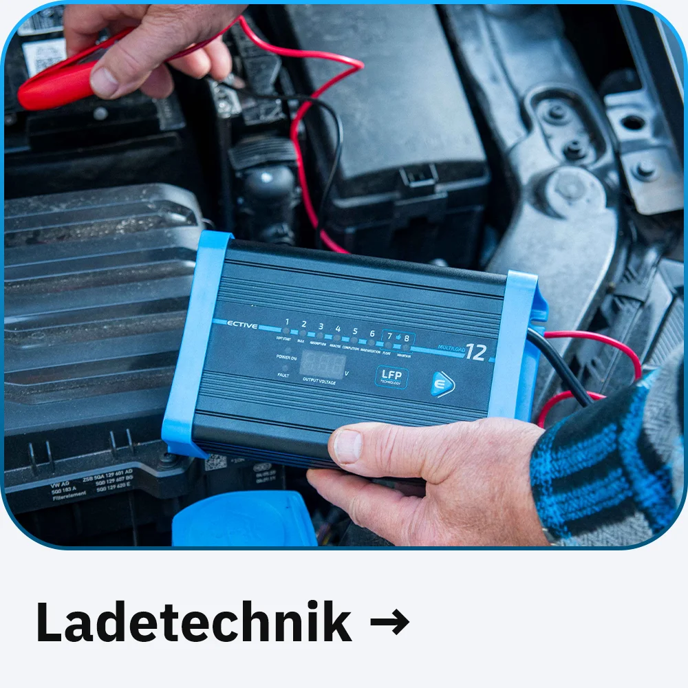Ladetechnik von ECTIVE wird in ein Fahrzeug eingebaut
