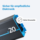 ECTIVE SI 20 2000W/12V Sinus-Wechselrichter mit reiner...