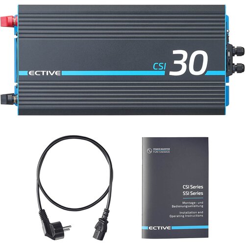 ECTIVE CSI 30 (CSI304) 24V Sinus Charger-Inverter 3000W/24V Sinus-Wechselrichter mit Ladegerät und NVS