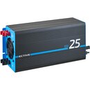 ECTIVE SSI 25 12V 4in1 Sinus-Inverter 2500W/12V Sinus-Wechselrichter mit MPPT-Solarladeregler, Ladegerät und NVS