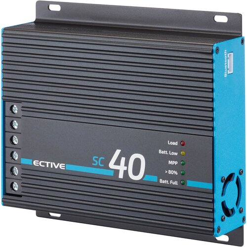 ECTIVE SC 40 MPPT Solar-Laderegler für 12/24V Versorgungsbatterien 480Wp/960Wp 50V 40A
