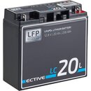ECTIVE LC 20L 12V LiFePO4 Lithium Versorgungsbatterie 20 Ah