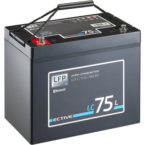 ECTIVE LC 75L BT 12V LiFePO4 Lithium Versorgungsbatterie...