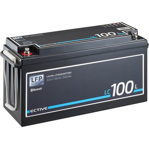 ECTIVE LC 100L BT 24V LiFePO4 Lithium Versorgungsbatterie...
