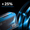 ECTIVE DC 115S GEL Deep Cycle mit LCD-Anzeige 115Ah...