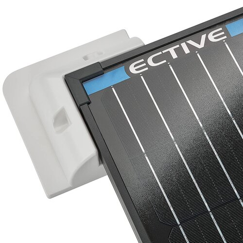 ECTIVE 7-teiliges kurzes Befestigungs-Komplettset für Solarinstallation (weiß)