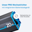 ECTIVE CSI 20 PRO 2000W/12V Sinus-Wechselrichter mit...