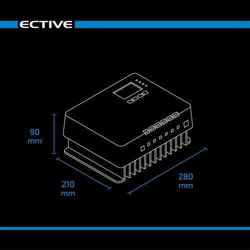 ECTIVE SC 60 Pro MPPT Solarladeregler 12V/24V/36V/48V 60A, 419,90 €