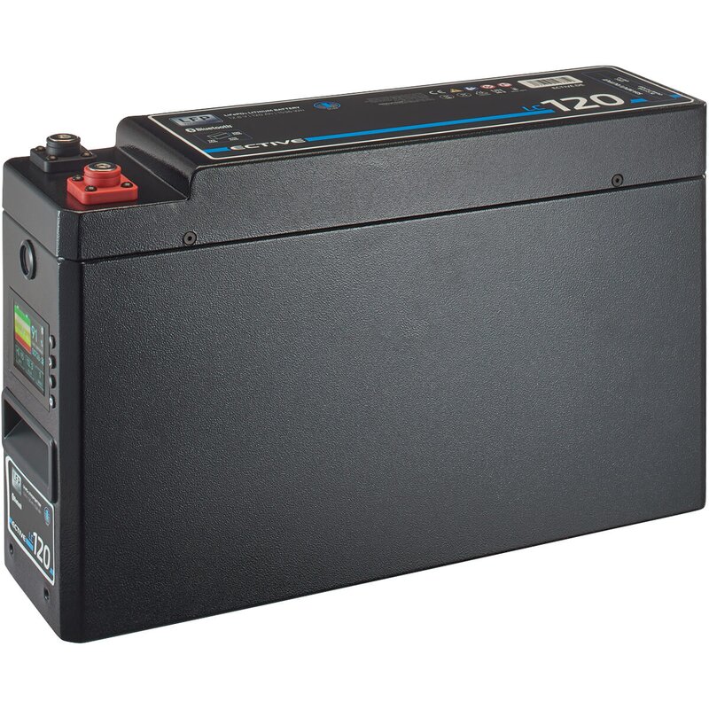 ECTIVE LC 120 SLIM BT 12V LiFePO4 Batterie mit Display, 1.029,43 €