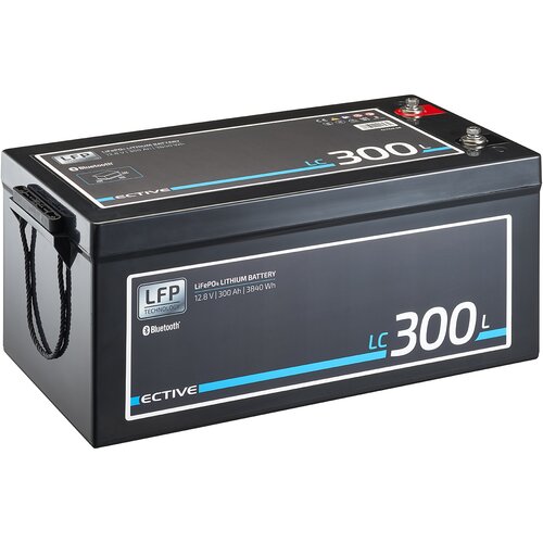 ECTIVE LC 300L BT 12V LiFePO4 Lithium Versorgungsbatterie 300 Ah (USt-befreit nach §12 Abs.3 Nr. 1 S.1 UStG)