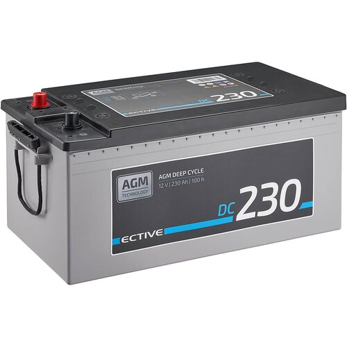ECTIVE DC 230 AGM Deep Cycle 230Ah Versorgungsbatterie...