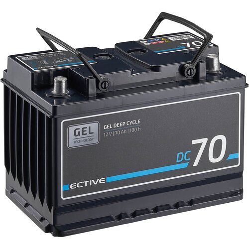 ECTIVE DC 70 Gel Deep Cycle 70Ah Versorgungsbatterie (USt-befreit nach 12 Abs.3 Nr. 1 S.1 UStG)