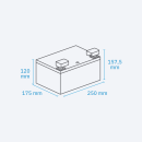 ECTIVE NaC 40 BT 12 V Natrium Moverbatterie 40 Ah