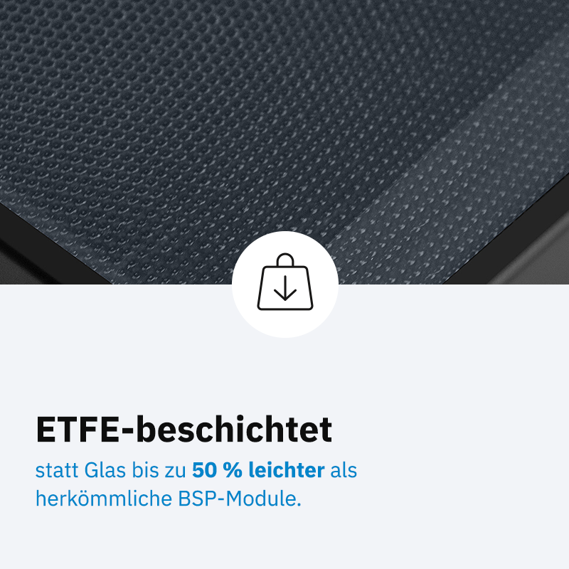 ECTIVE BSP Lightweight Solarmodule 120 Black Monokristallin Solarmodu
